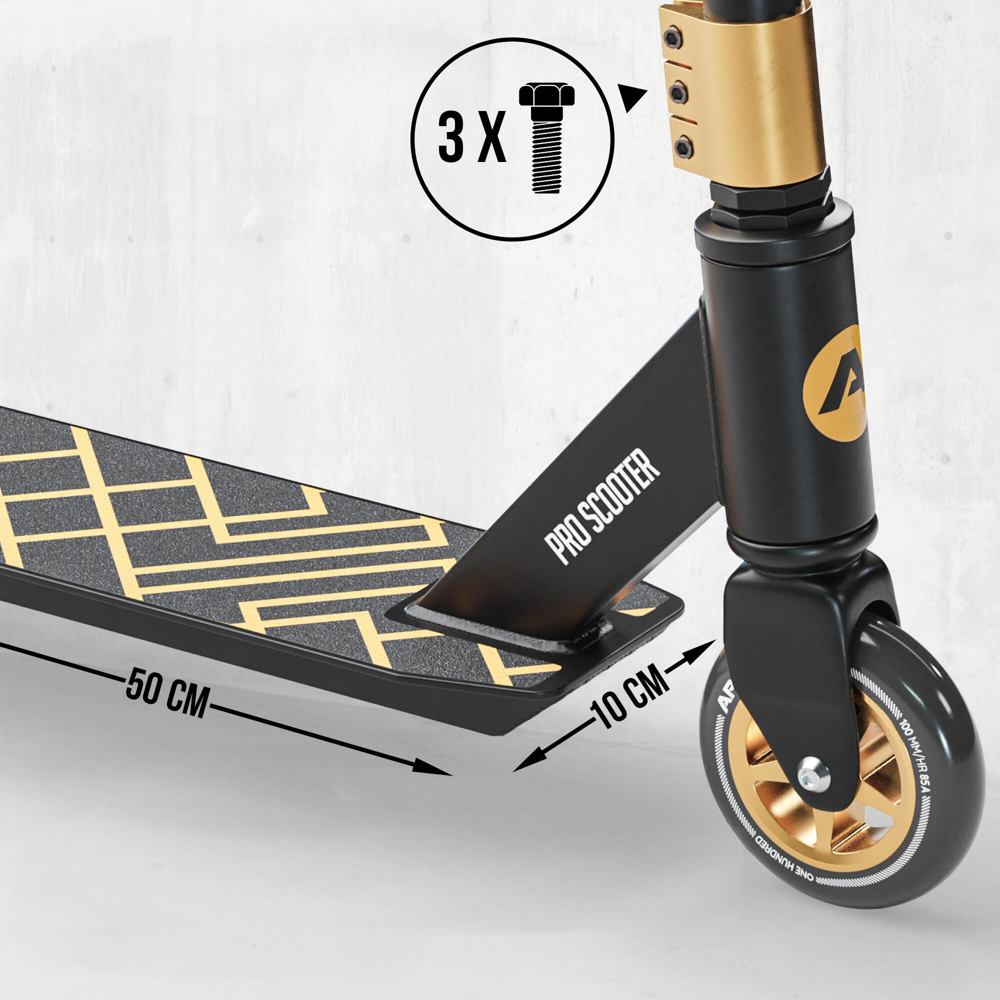 Trottinette Freestyle Genius Pro – Scooter robuste pour enfants 4/7