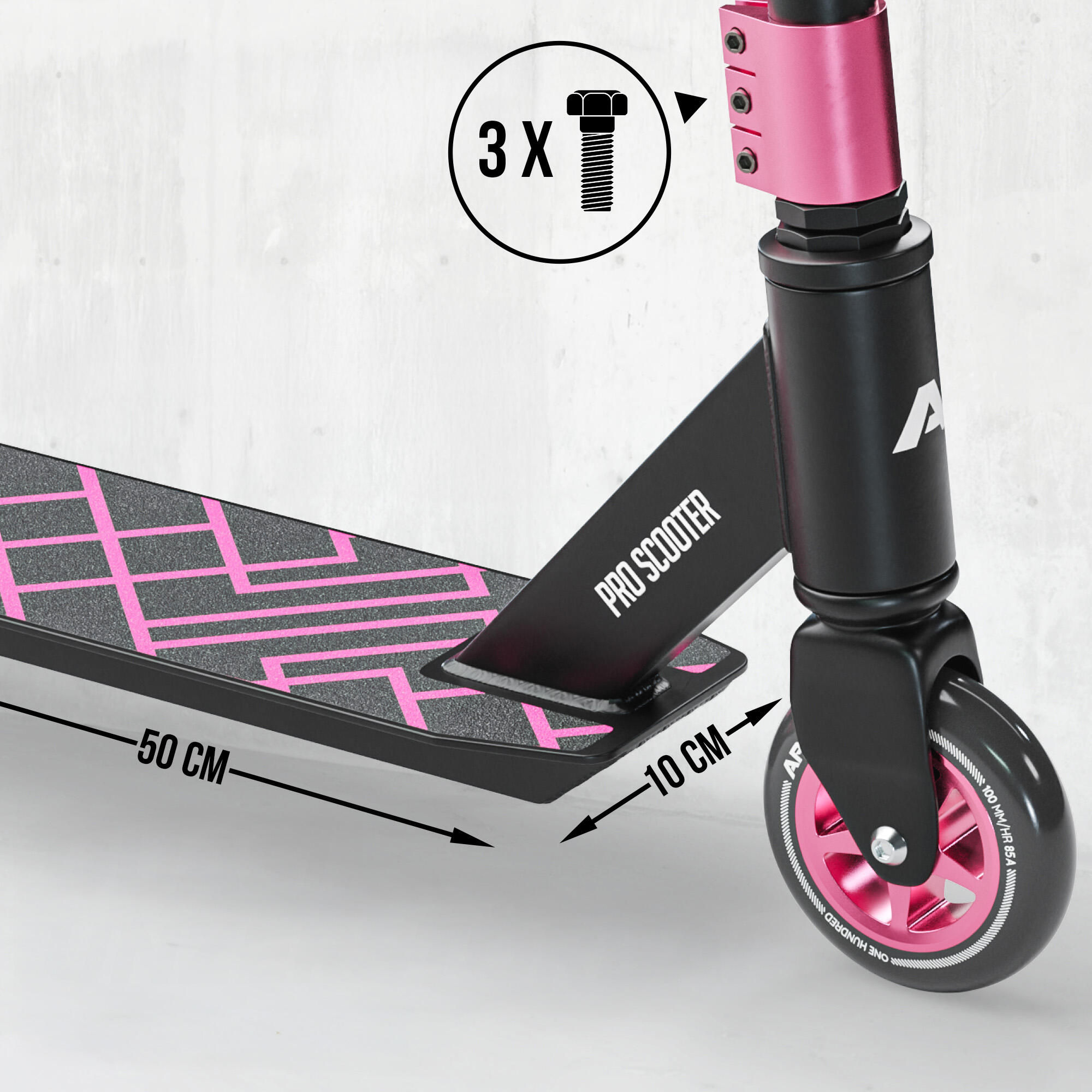 Trottinette Freestyle Genius Pro – Scooter robuste pour enfants 4/6