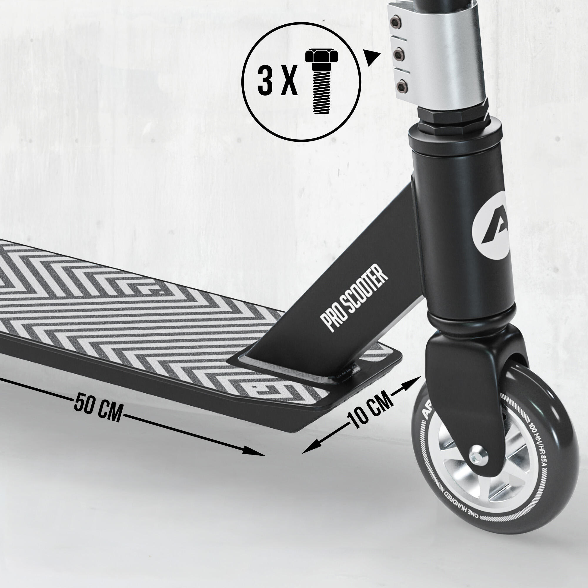 Freestyle Step Genius Pro – Robuuste scooter voor kinderen 4/6