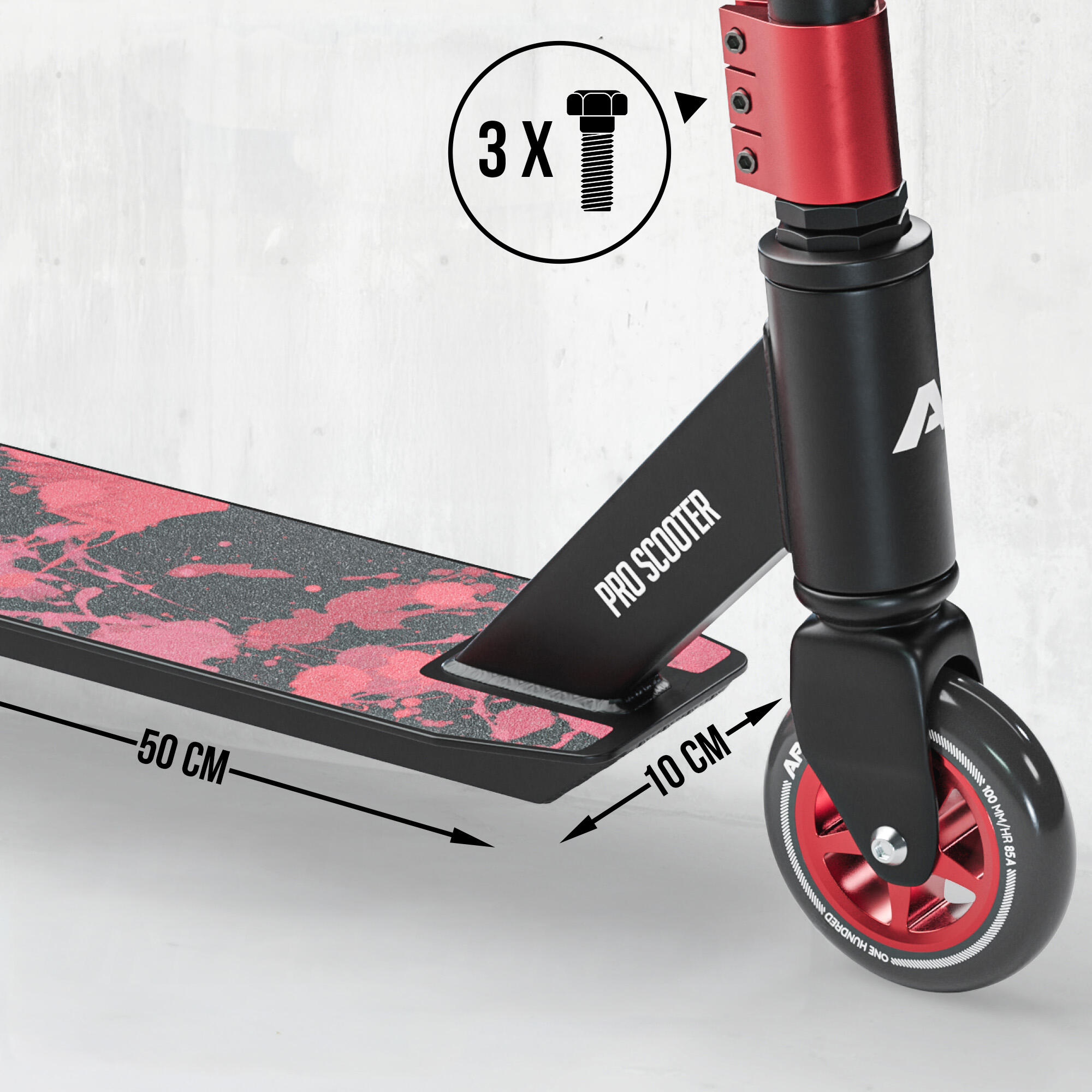 Trottinette Freestyle Genius Pro – Scooter robuste pour enfants 4/6