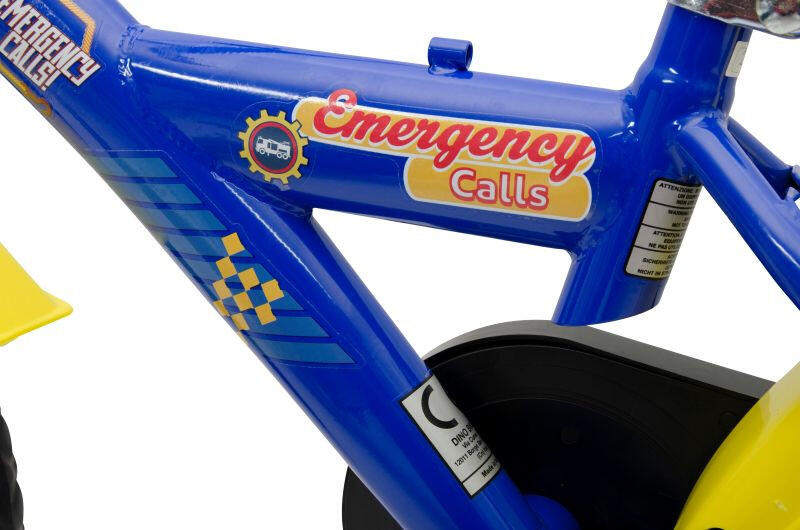 Rower dziecięcy STRAŻAK SAM 12" 6/7