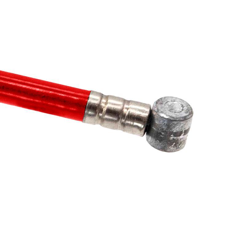 Camisa y cable de freno rojo 1,80m 4/4