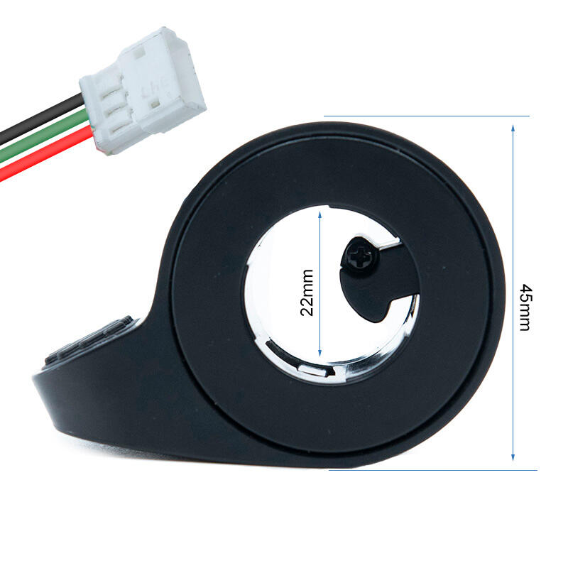 Acelerador negro 13cm Ninebot E2 E / E2 Plus [Ninebot] - Conector JST ZH 2/4