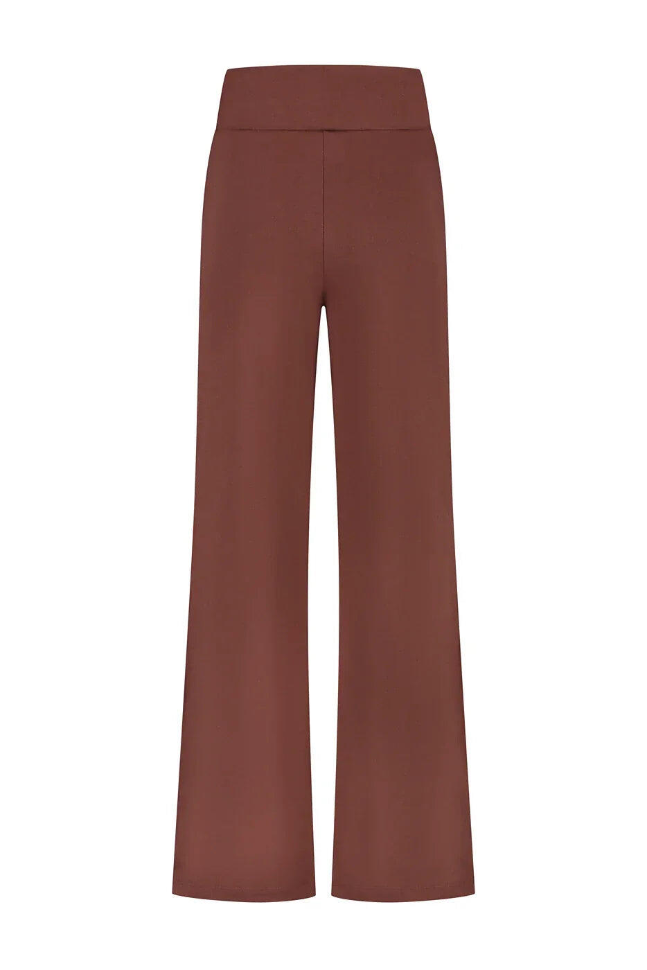 Pantalon de Yoga et Meditation tendance à coupe ample Maeve - Marron 5/5