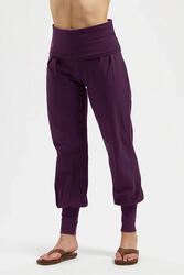 Pantalon de yoga Devi - Pantalon Aladdin ample confortable - Aubergine