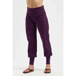 Pantalon de yoga Devi - Pantalon Aladdin ample confortable - Aubergine