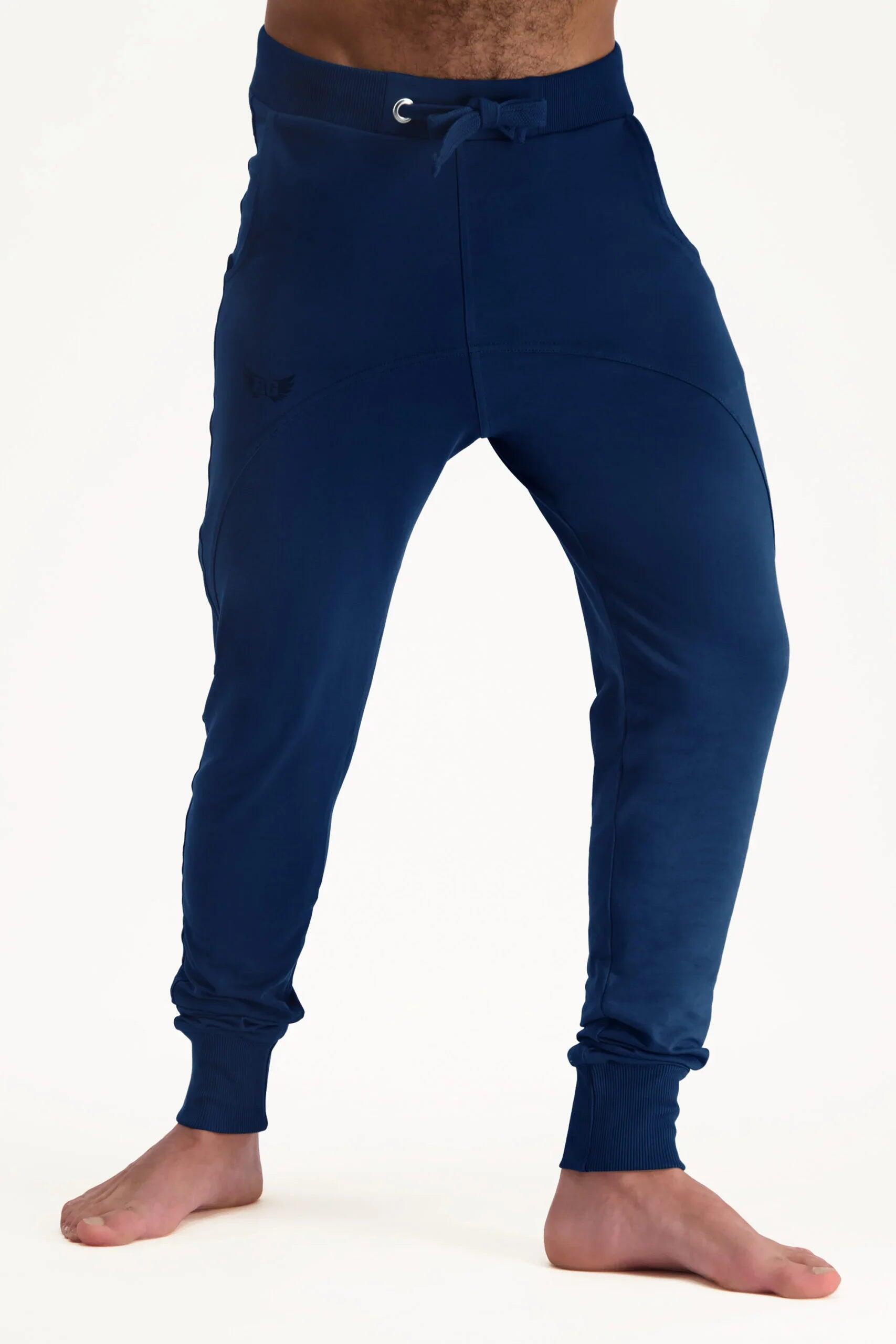 Pantalon de Yoga et Pilates Arjuna -  confortable et tendance - bleu foncé 3/5
