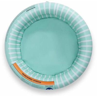 Swim Essentials Swimming Baby Pool 60 cm Green White Striped 60 x 15 cm