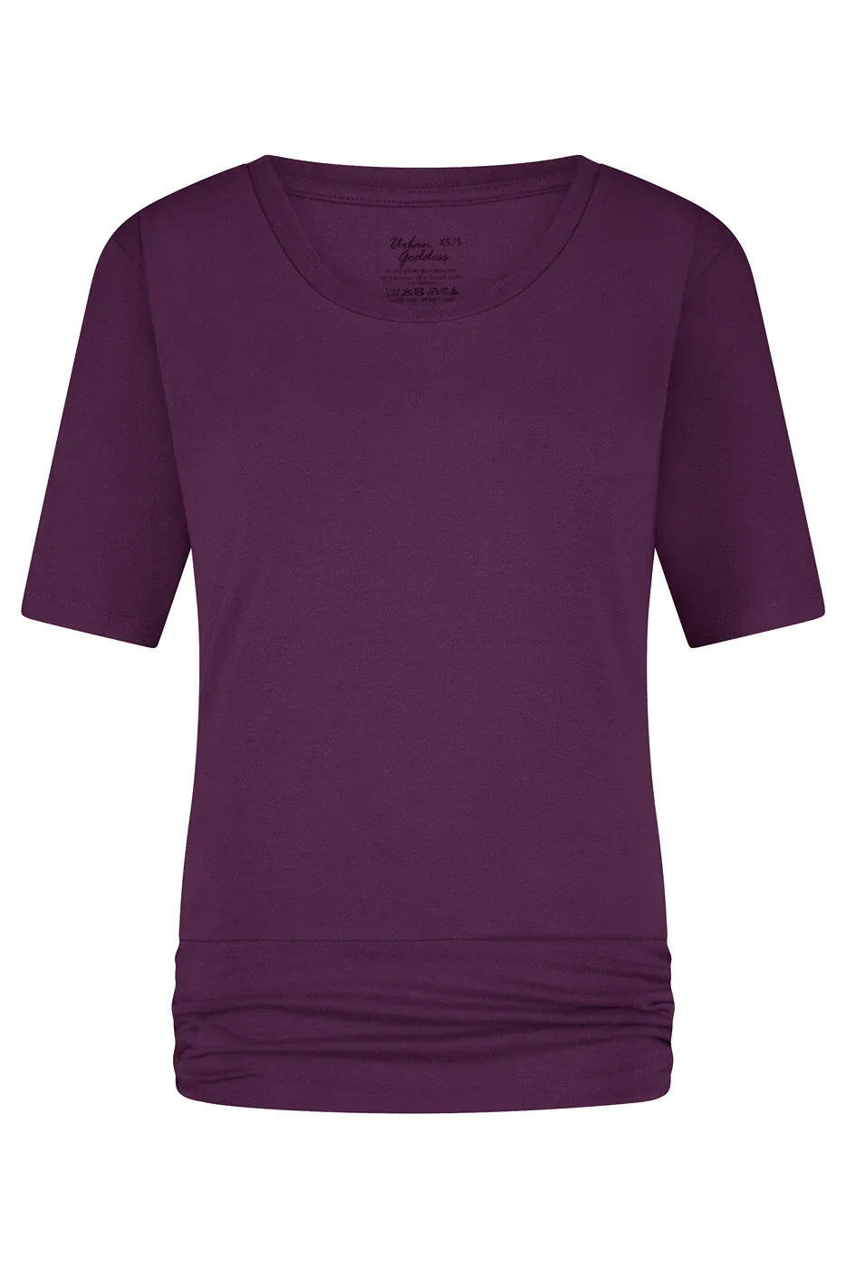 Top multifonctionnel Yoga et Pilates Kami avec ceinture - Aubergine 5/5