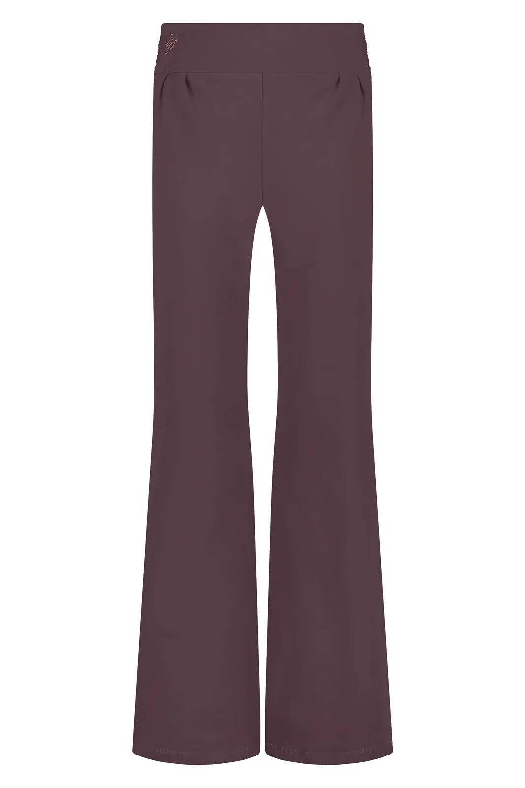 Pantalon de Yoga et Pilates tendance à coupe ample Maeve - Berry 5/5