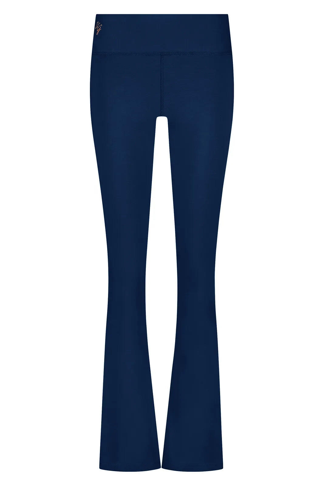 Pantalon de Yoga et Pilates Anandafied avec jambes évasées sur les hanches -Blue 4/5