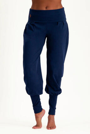 Pantalon de Yoga et Pilates Devi - Pantalon Aladdin ample confortable - Blue