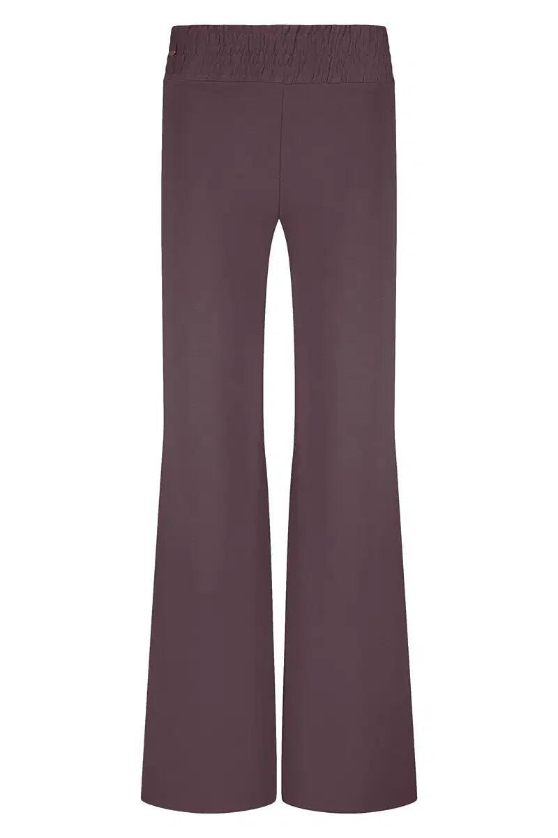 Pantalon de Yoga et Pilates large et confortable Flow -  Violet 4/5