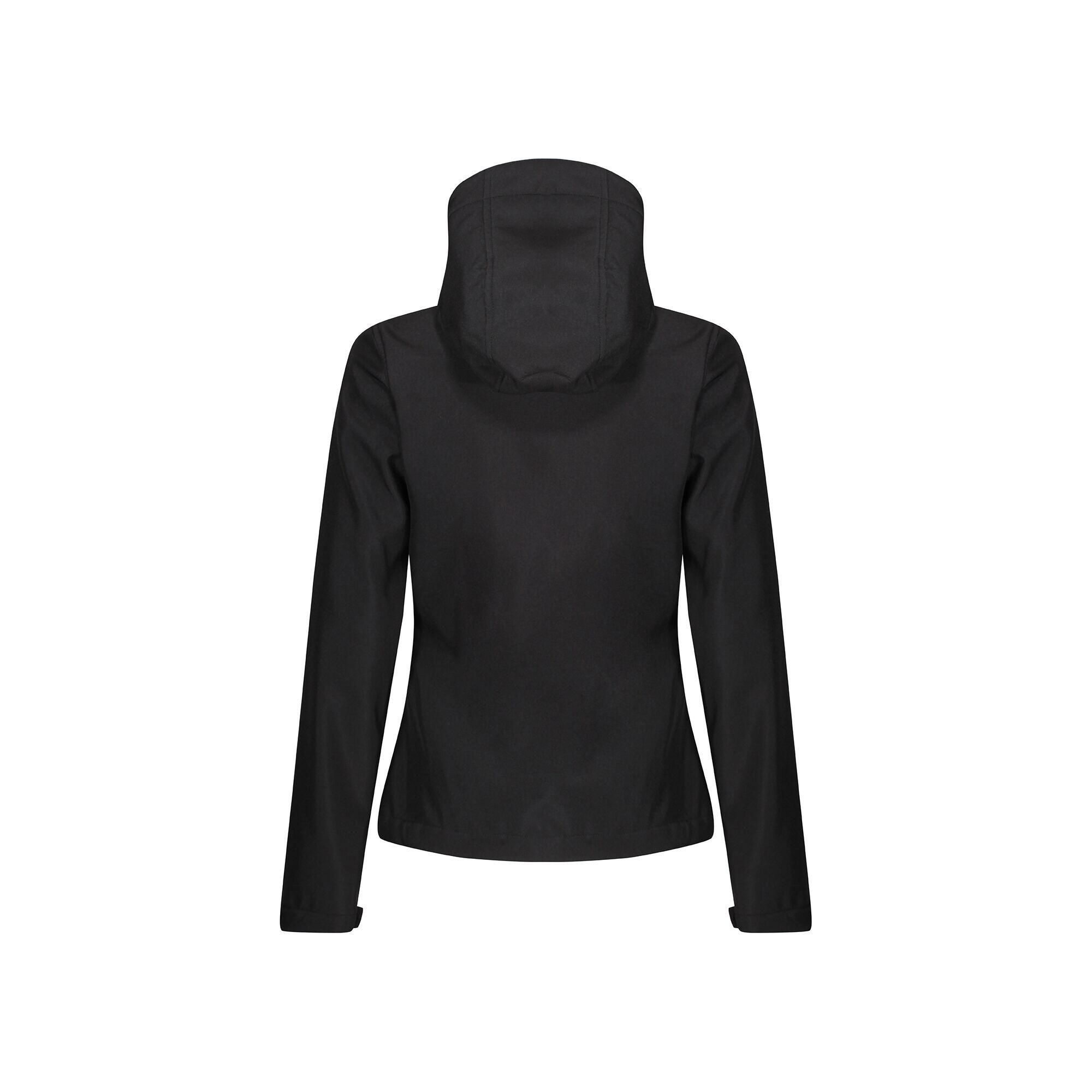 Womens/Ladies Venturer 3 Layer Membrane Soft Shell Jacket (Black) 2/4