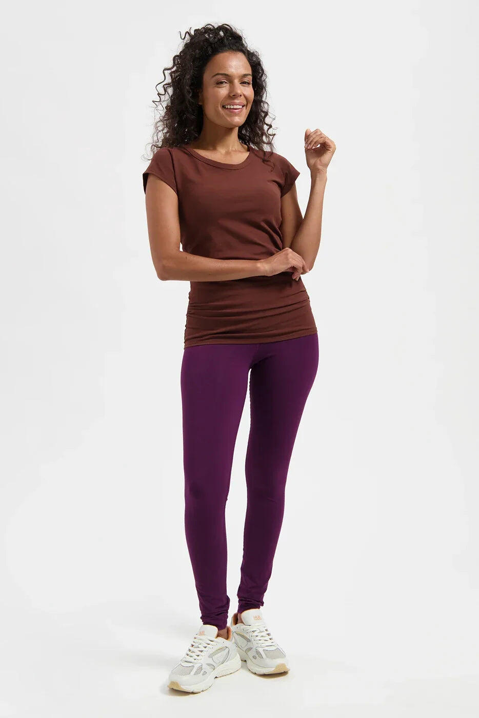Haut de Yoga et Pilates  Zefira - Marron 4/5