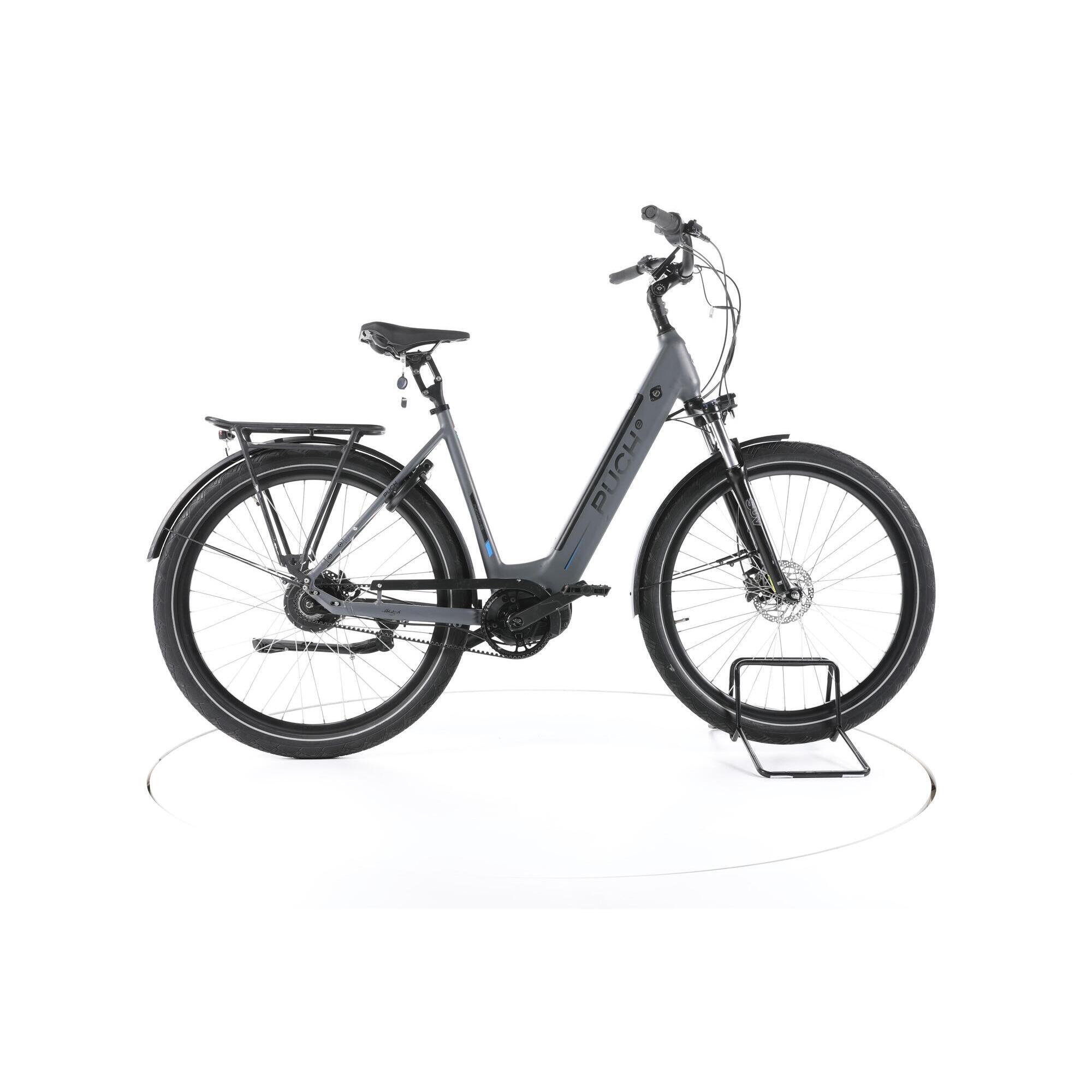 Puch - Reconditionné - Puch Q4.8 City Vélo Électrique Entrée Basse - Bon - Vélo Ville - Gris - 55 - Decathlon