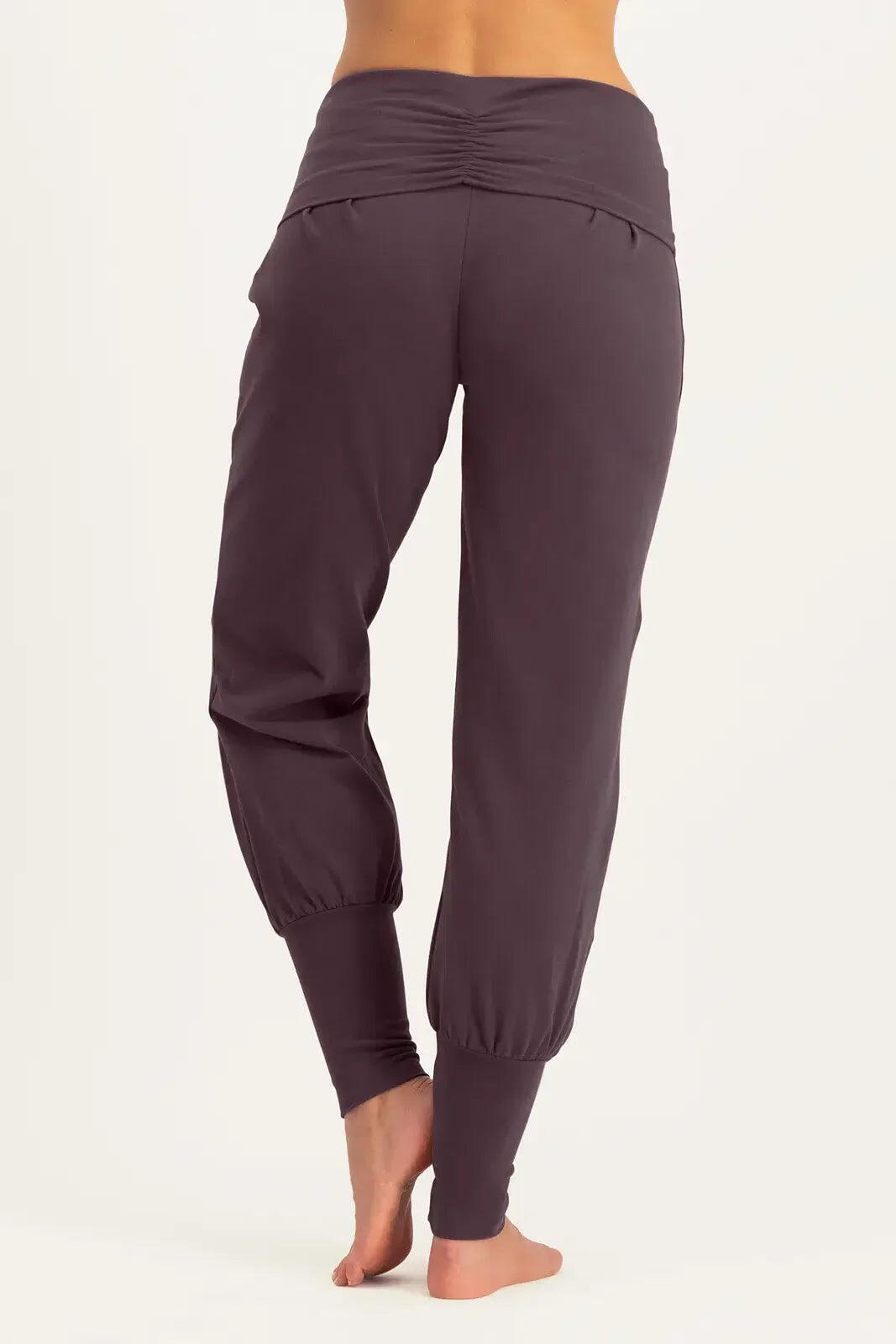 Pantalon de Yoga et Pilates Devi - Pantalon Aladdin ample confortable - Berry 3/5