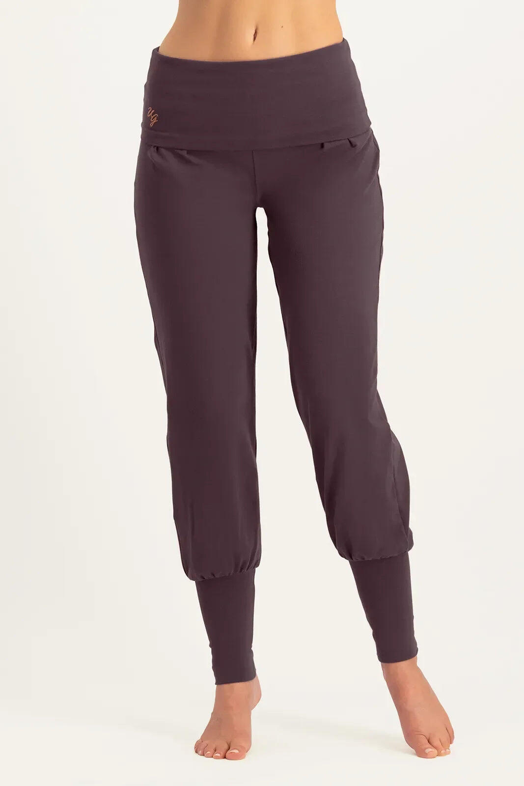 Pantalon de Yoga et Pilates Devi - Pantalon Aladdin ample confortable - Berry 2/5
