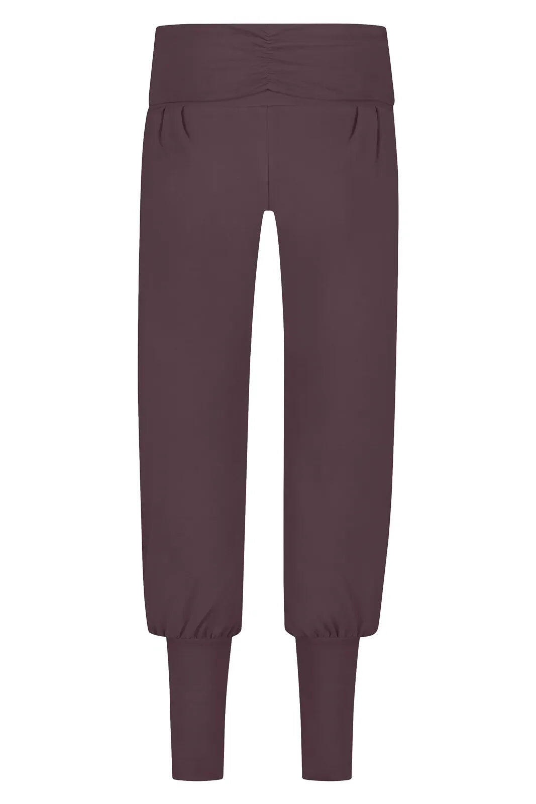 Pantalon de Yoga et Pilates Devi - Pantalon Aladdin ample confortable - Berry 5/5