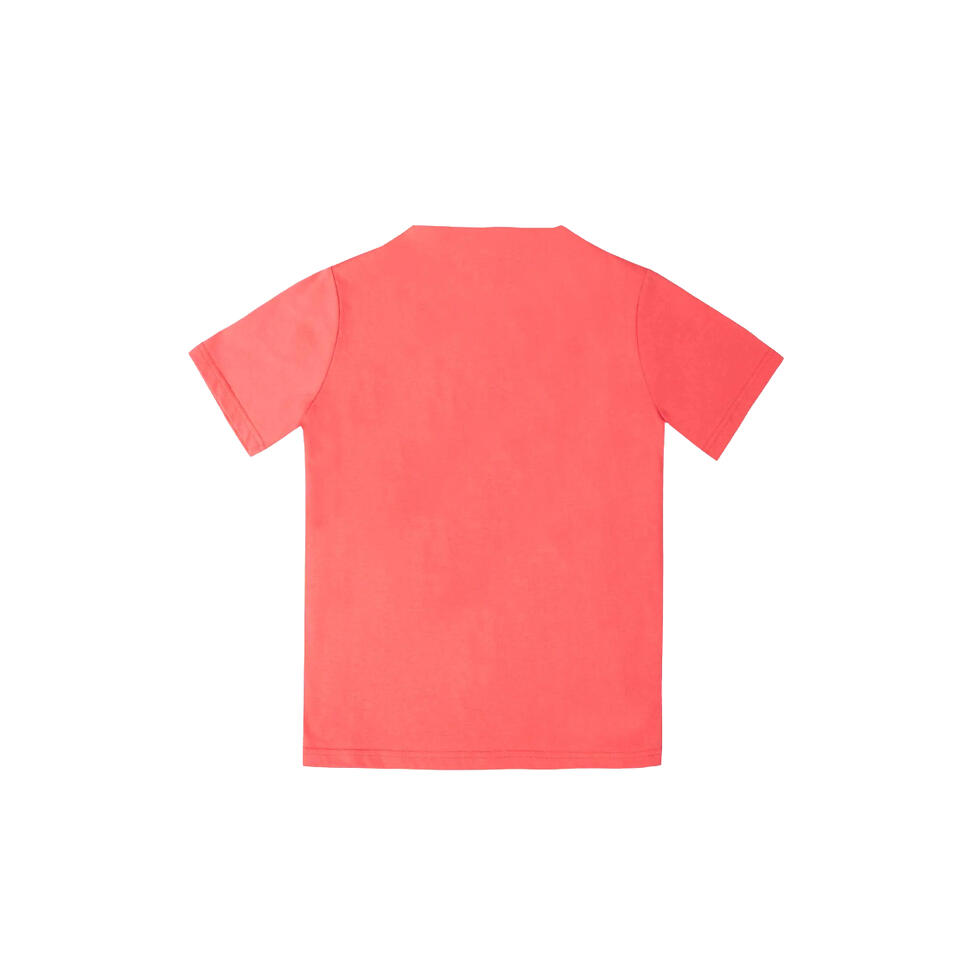 Koszulka dziecięca AULP BILLE miękka bawełniana klasyczny krój z nadrukiem