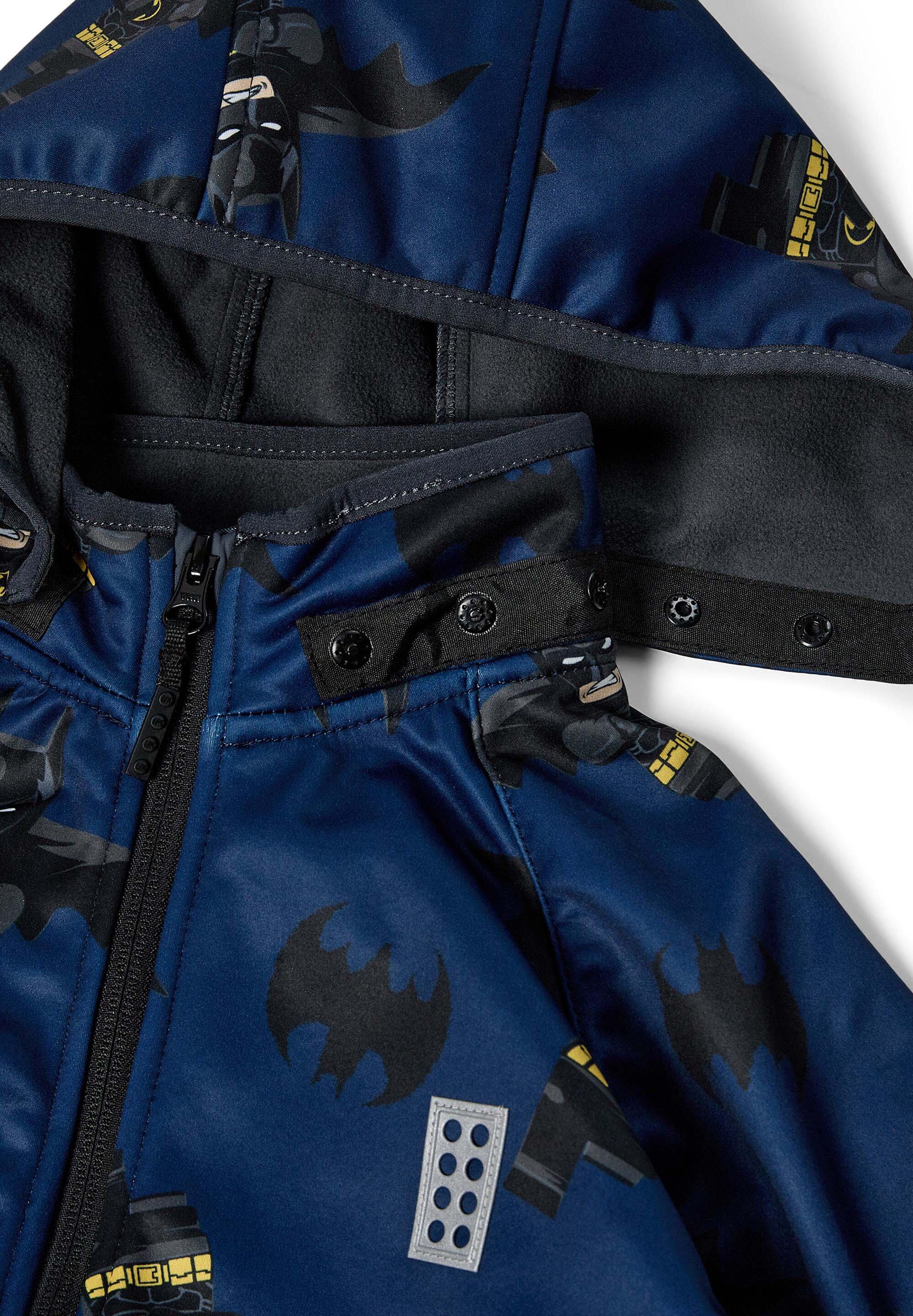 Kurtka Dziecięca Softshell LEGO BATMAN Scout 620 Granatowa 3/5