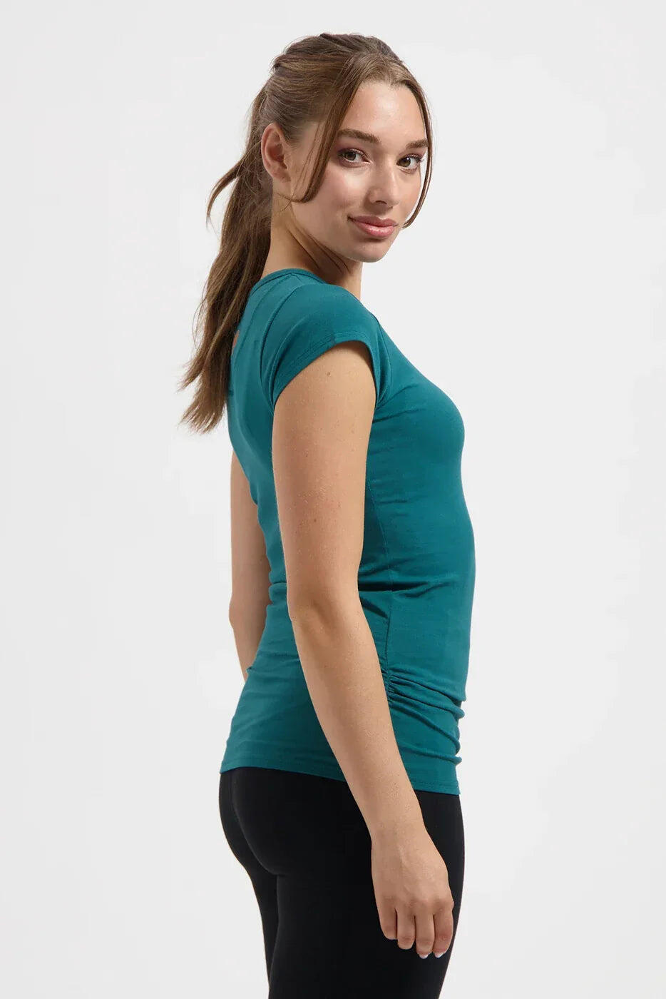 Haut de Yoga et Pilates  Zefira - Vert mer 2/5