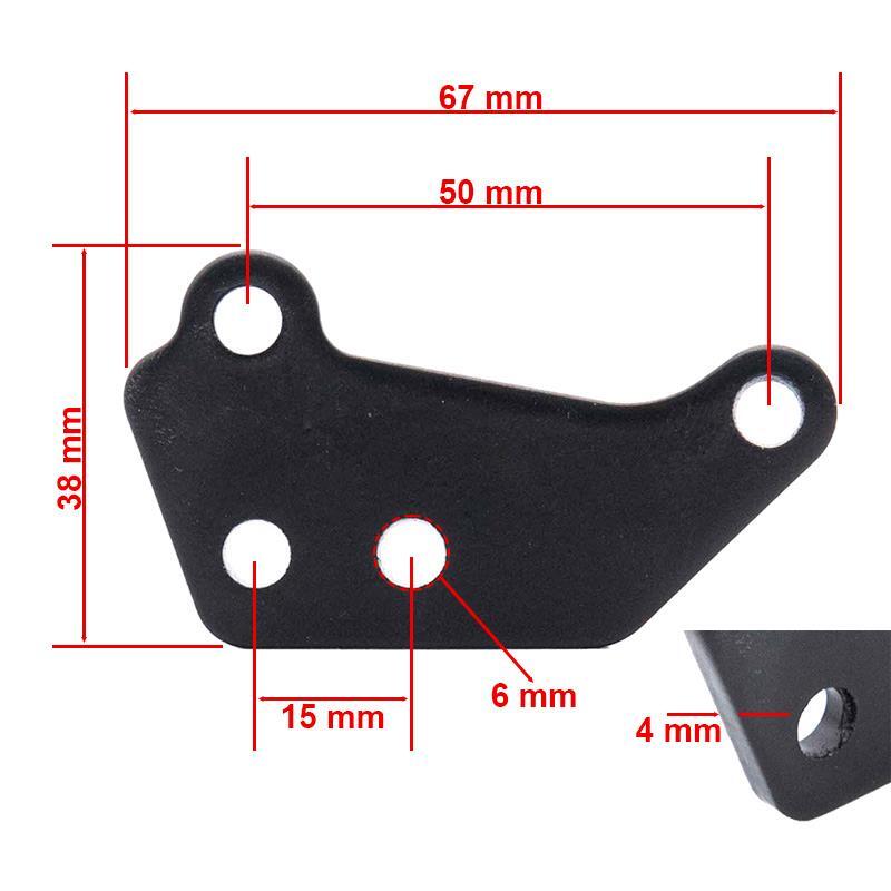 Soporte pinza de freno Kugoo M4 2/3