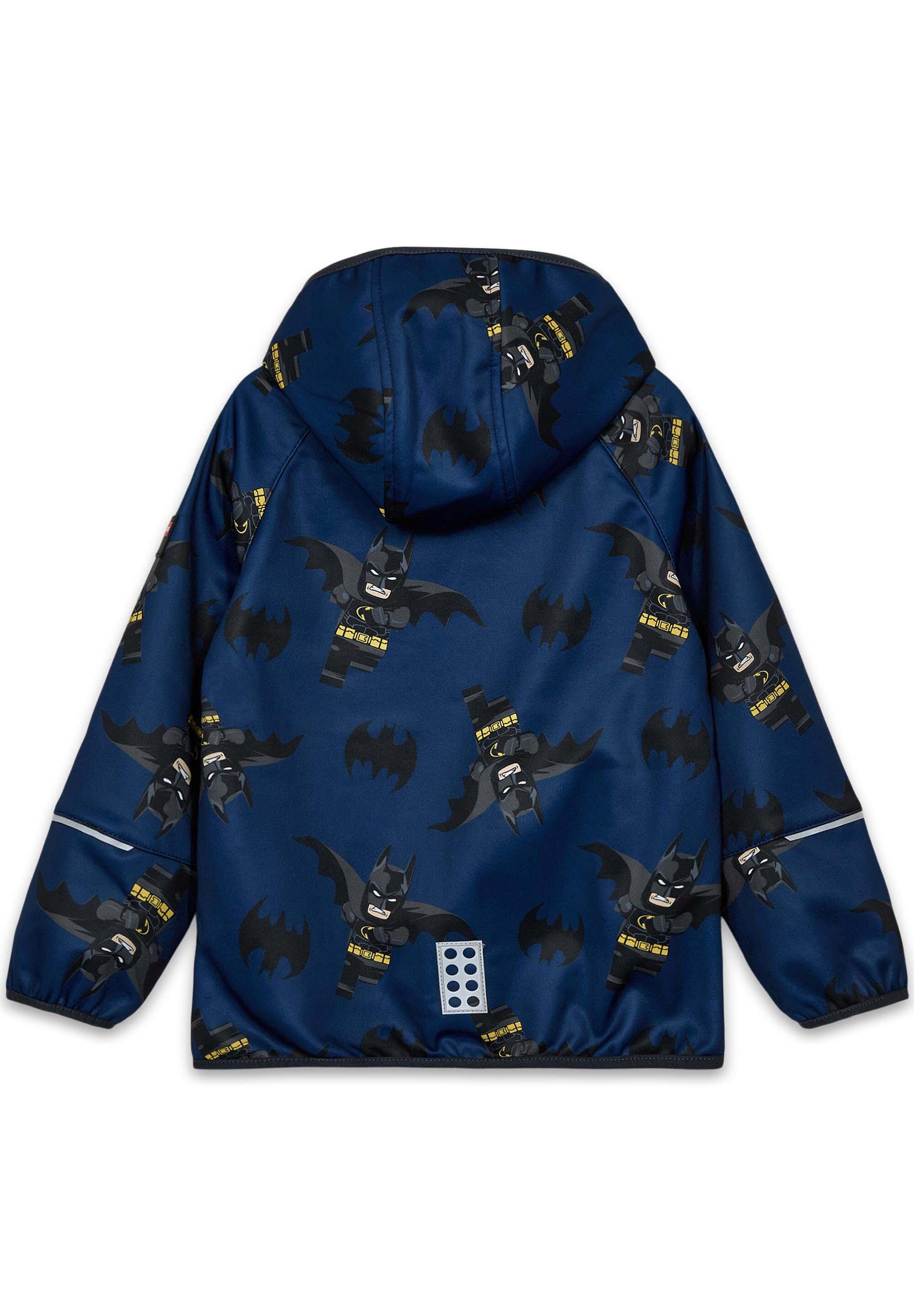 Kurtka Dziecięca Softshell LEGO BATMAN Scout 620 Granatowa 2/5