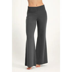 Pantalon de yoga large et confortable Flow - Gris Foncé