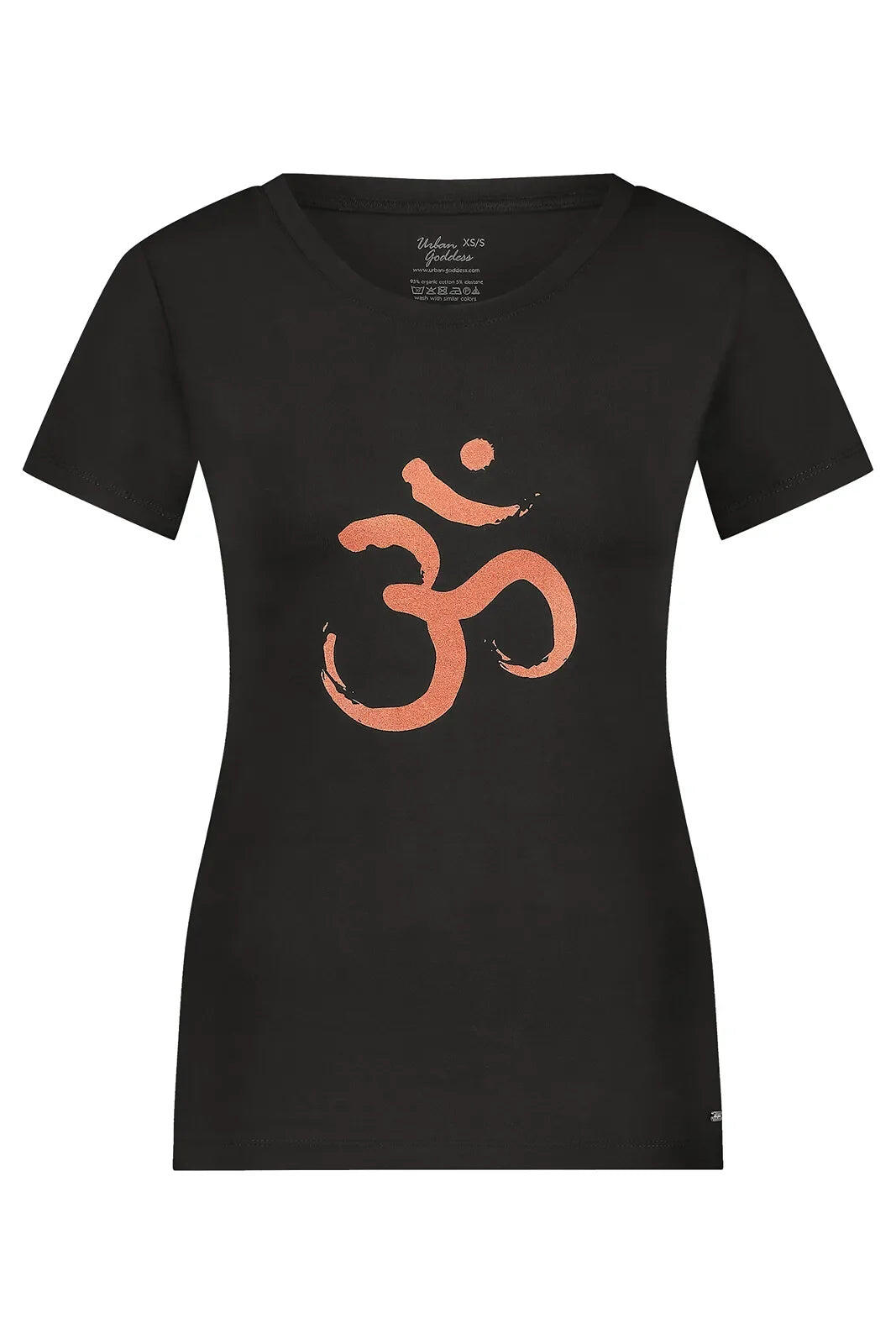T-shirt de Yoga et Pilates Om  Core  - Onyx Black 4/5