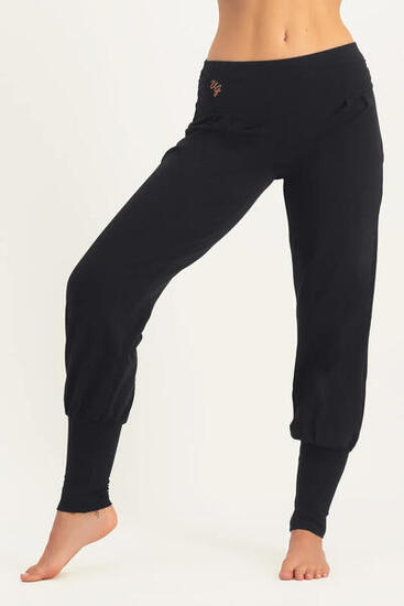 Dakini - Pantalon Aladdin ample confortable - Noir Onyx