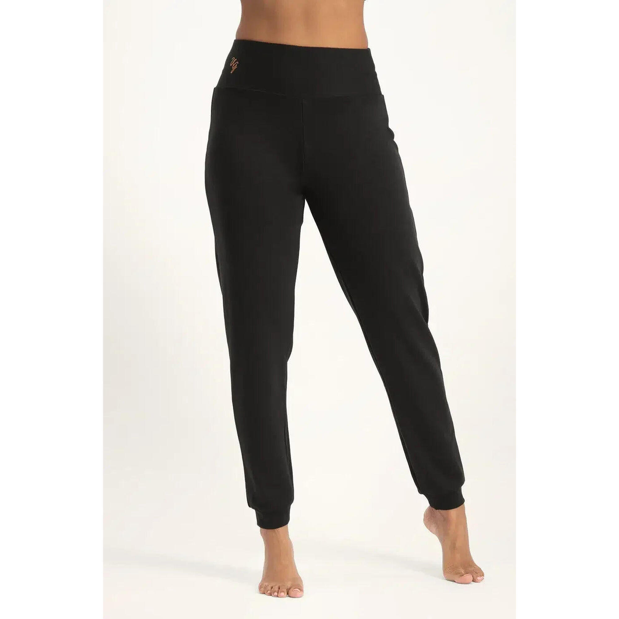 Urban Goddess - Pantalon Polyvalent De Yoga Et Pilates - Noir Onyx - Pantalons - Noir - Decathlon