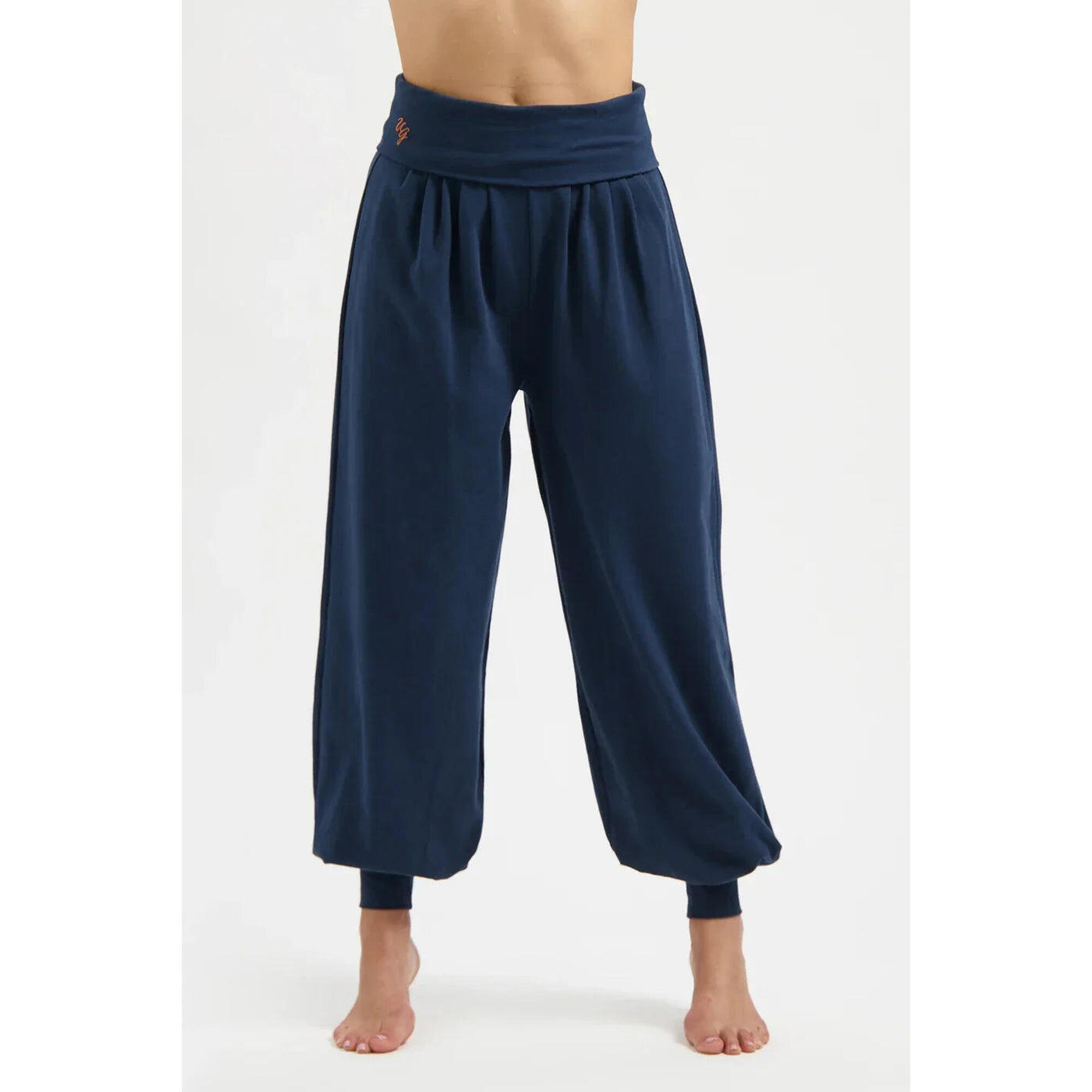Urban Goddess - Rhea Harem Yoga Et Pilates Broek - Midnight - Pantalons - Bleu - Decathlon