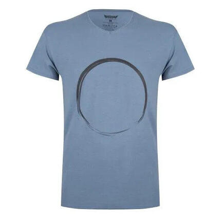 T-shirt Moksha - Col en V à la hanche, doux et confortable - Cacao