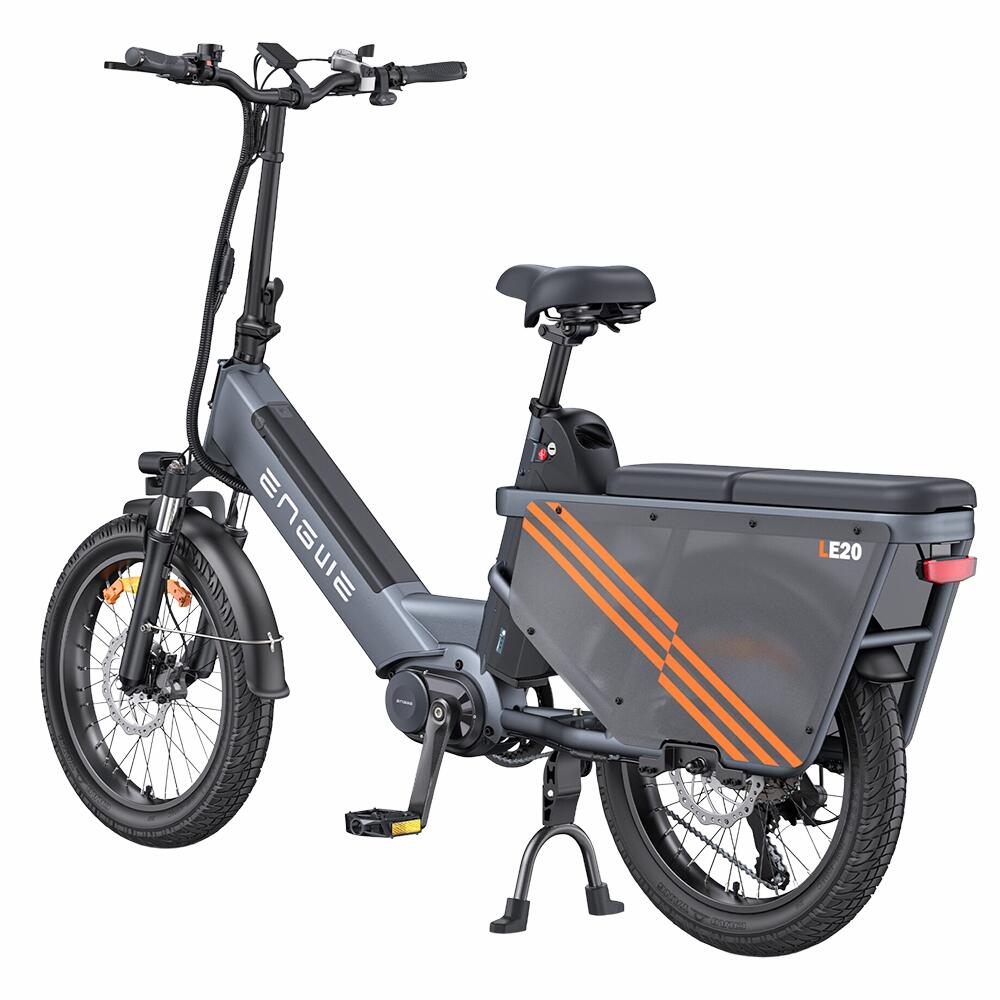 ENGWE LE20 PRO │ Cargo bike │ 100 Nm mid-drive motor │ Dual battery 350 km 4/4