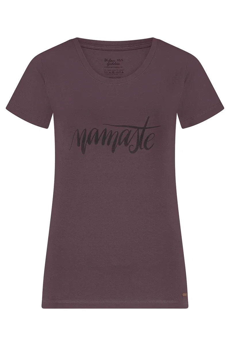T-shirt de Yoga et Pilates Namaste Core  - Violet 4/5