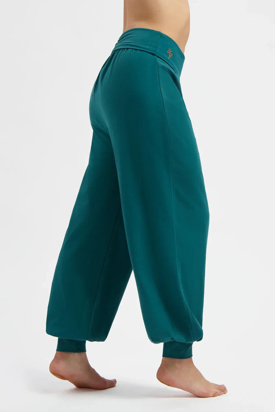 Rhea Harem Yoga et Pilates Broek - Zeegroen 2/5