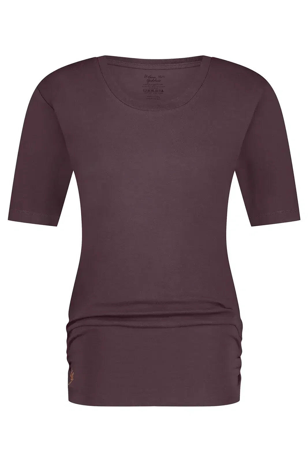 Kami Yoga et Pilates Tee avec ceinture de hanche - Berry 4/5