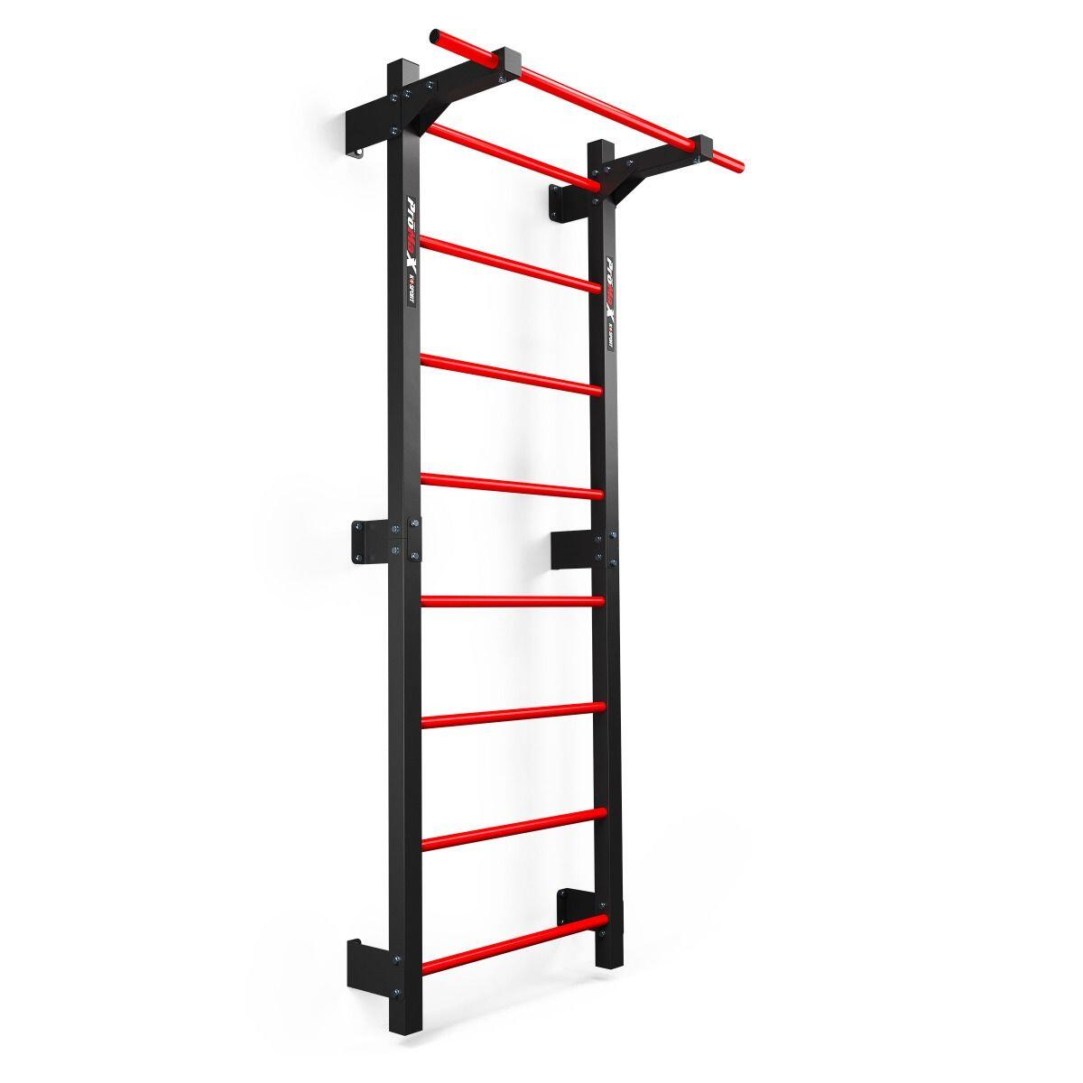K-sport - Espalier Fitness En Métal Avec Barre De Traction - Barre De Traction - Noir|rouge - Taille Unique - Decathlon