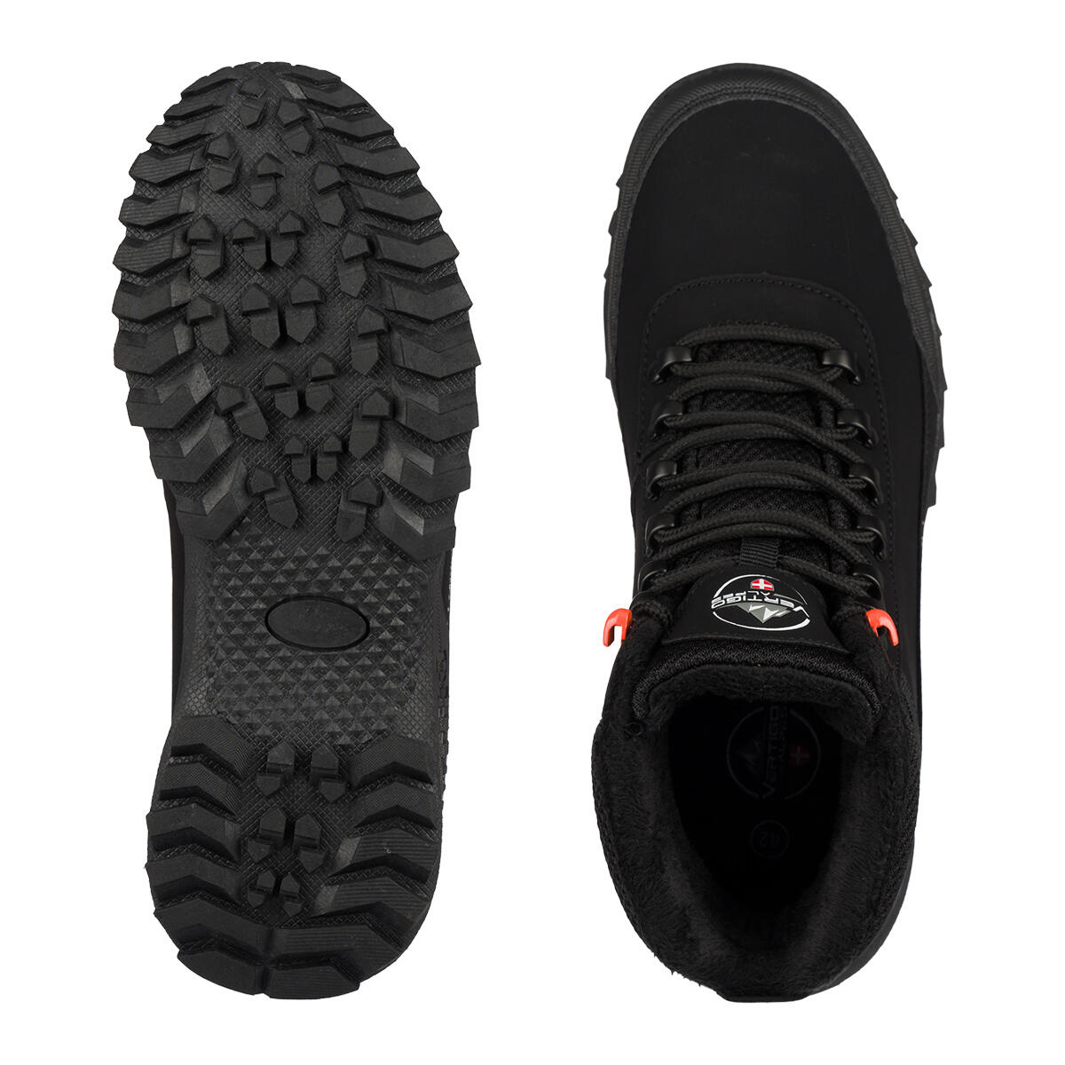 AULP Chaussures de randonnée EVEREST - BLACK VERMILLON 5/5