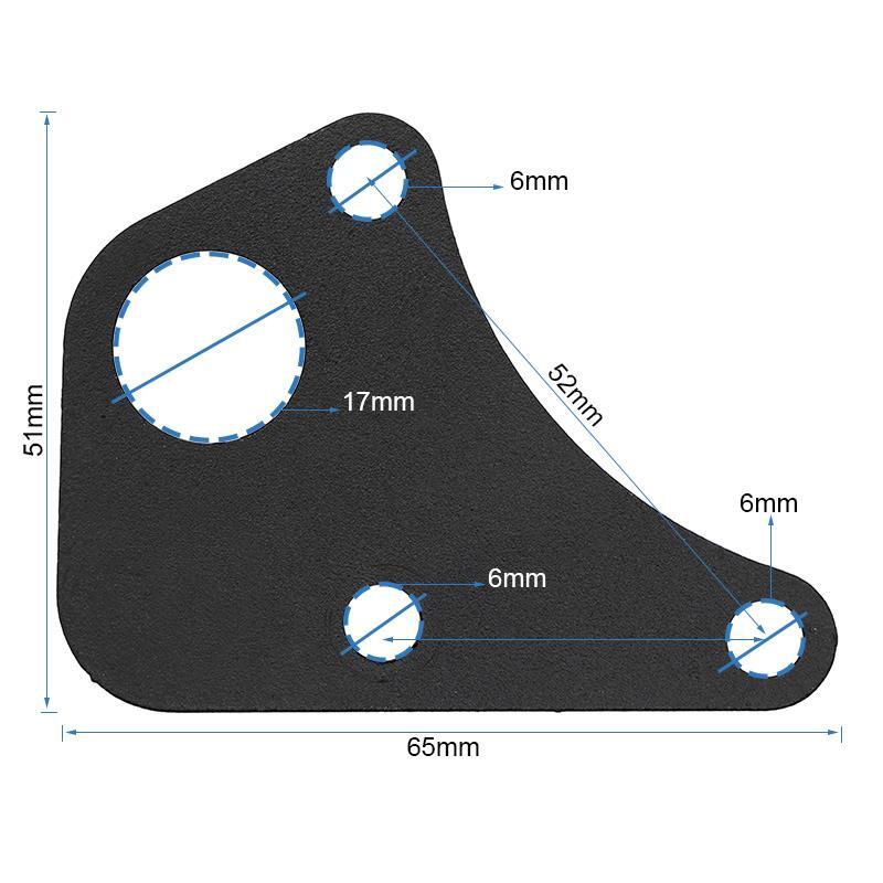 Soporte pinza de freno Smartgyro K2 2/3