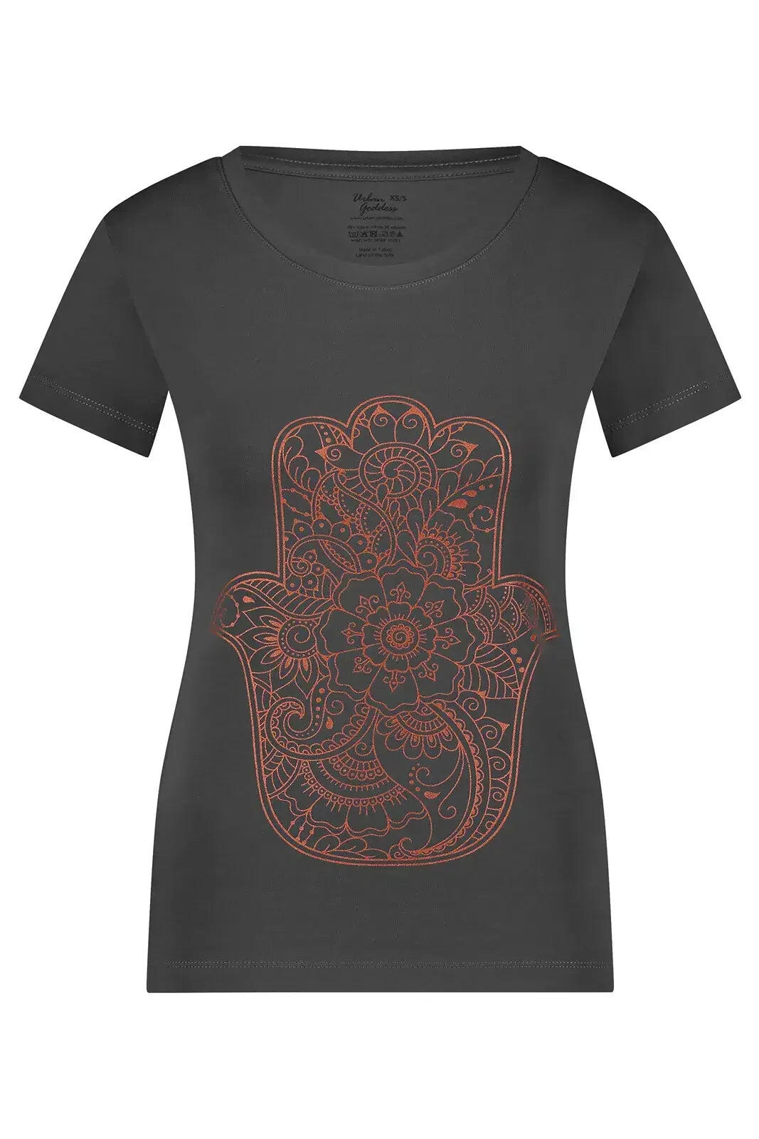 Hamsa Core Yoga en Pilates Tee - Ash 4/5