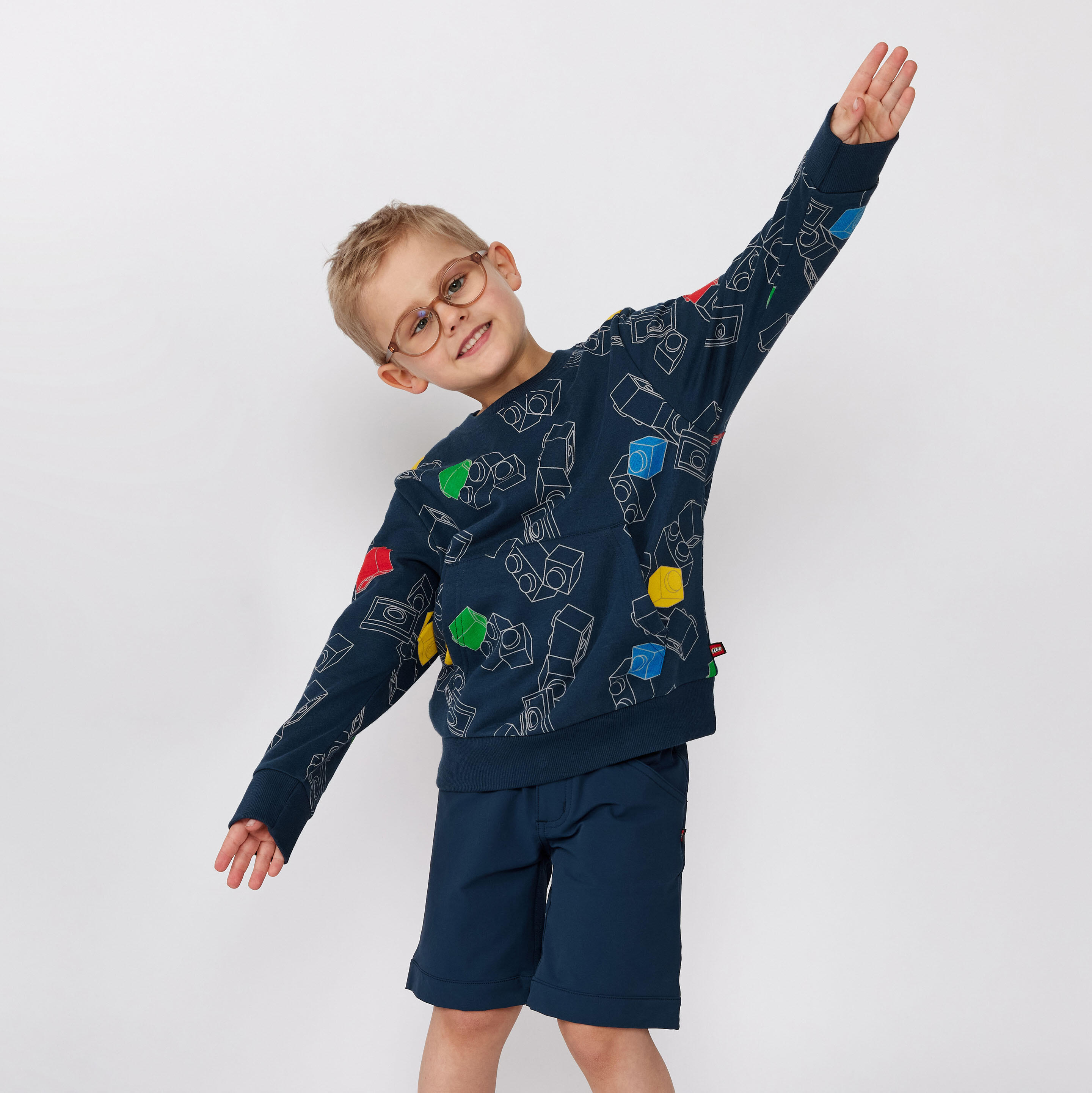 Bluza Dziewczęca LEGO Scout 205 Granatowa 4/4