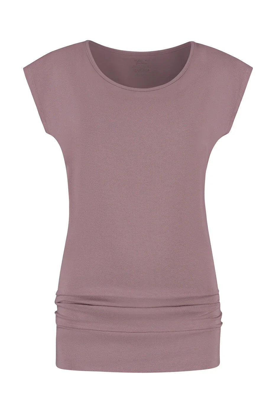 T-shirt de Yoga et Pilates couple ample Asana  - rosé/brun 5/5