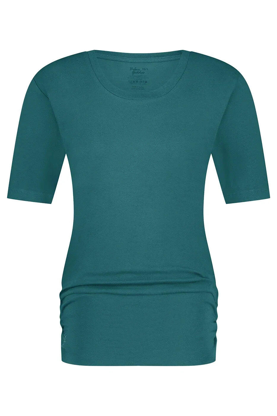 Top multifonctionnel Yoga et Pilates Kami avec ceinture - Vert Mer 5/5