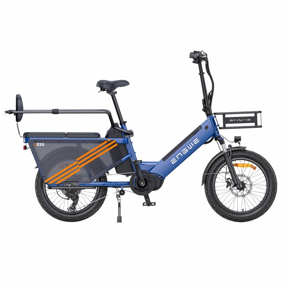 ENGWE LE20 PRO │ Cargo bike │ 100 Nm mid-drive motor │ Dual battery 350 km 5/5