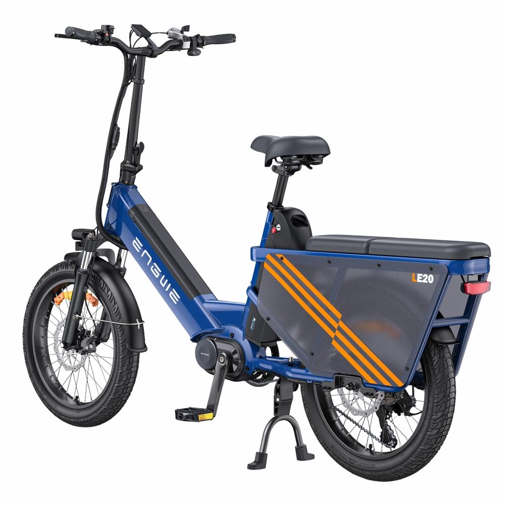 ENGWE LE20 PRO │ Cargo bike │ 100 Nm mid-drive motor │ Dual battery 350 km 4/5