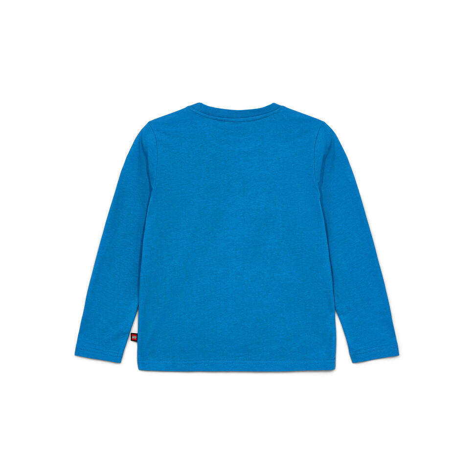 Koszulka z Długim Rękawem Dziecięca LEGO NINJAGO Tano 203 Niebieska