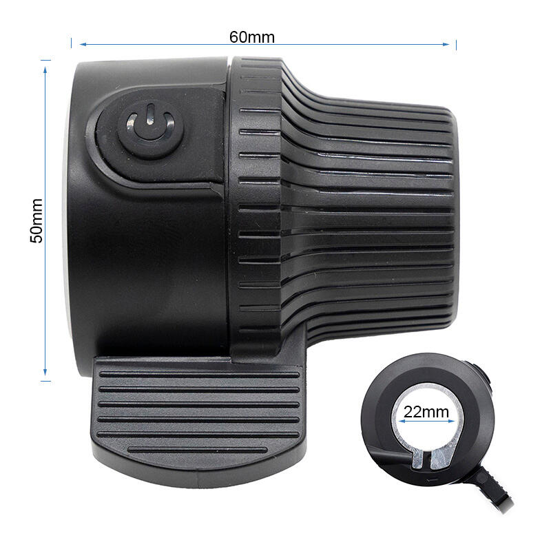 Acelerador con botonera de encendido Kukirin G2/G3/G4 (Sin logo) 2/4