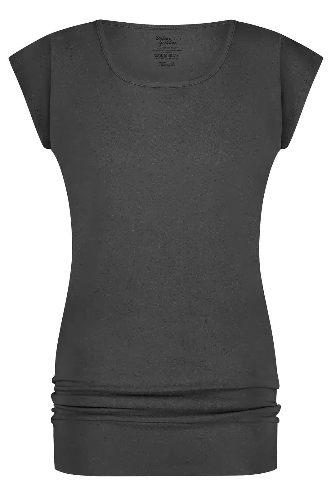 T-shirt de Yoga et Pilates couple ample Asana  - Ash 4/5